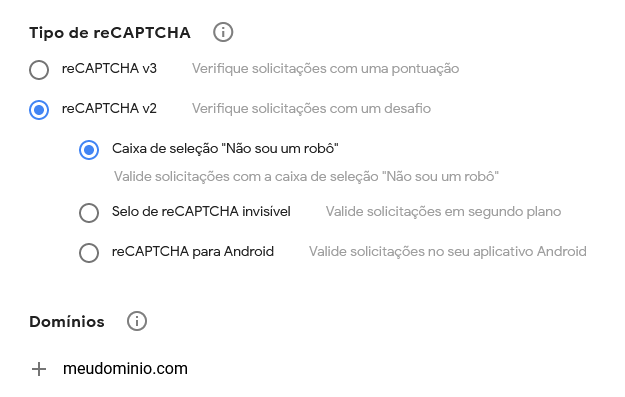 configuracoes gerais